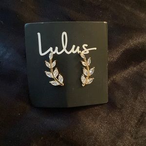 Lulus boho greenery earrings